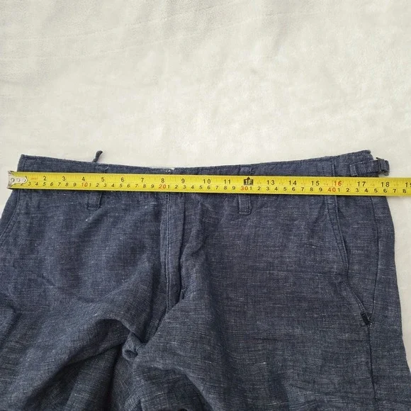 Vans Off The Wall Shorts Blue Flat Front Casual Size‎ 34 Streetwear Blockcore - Picture 8 of 11